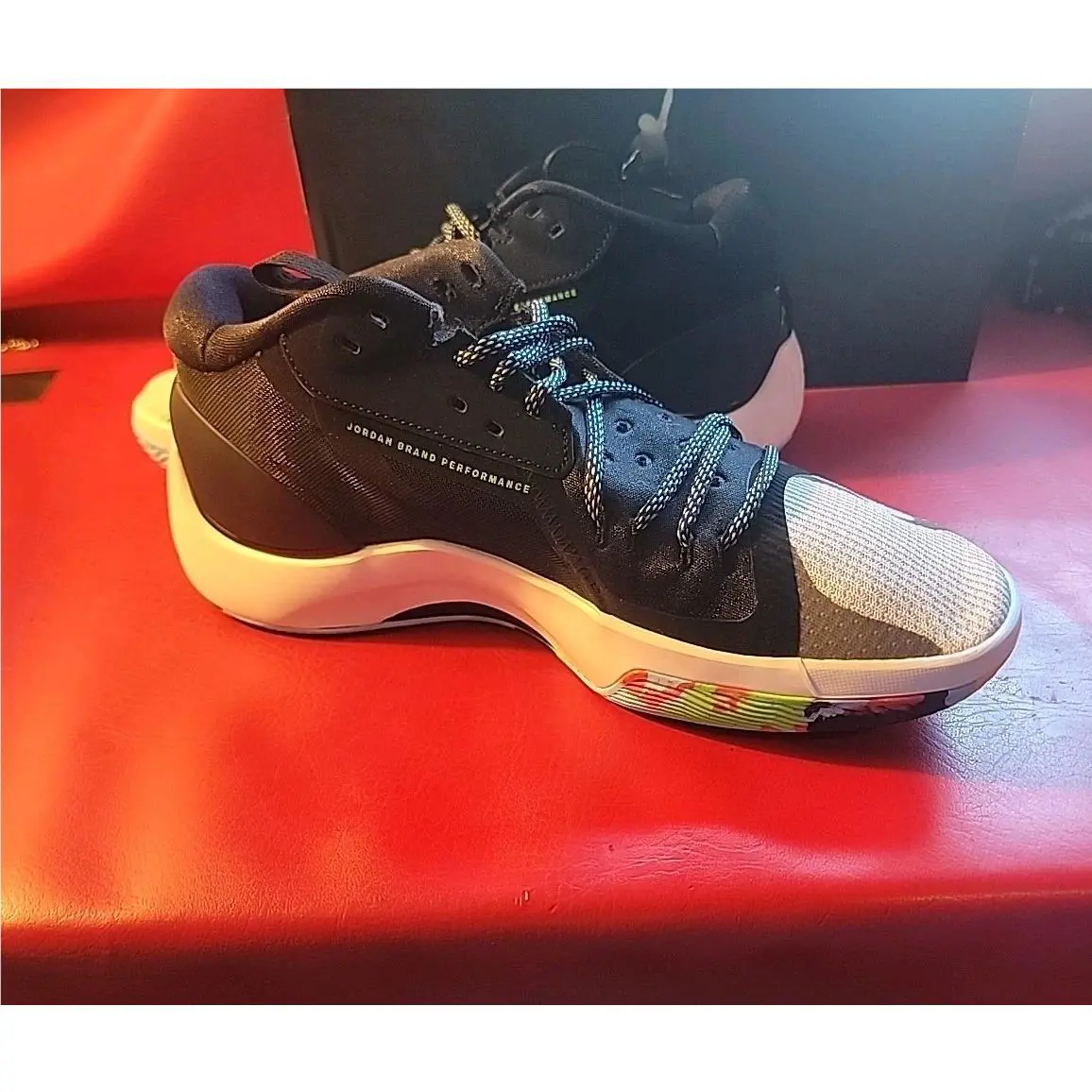 Nike shoes - Jordan Zoom Separate - Zoom Separate - DH0249 030 - Black/White/Green-Strike 1