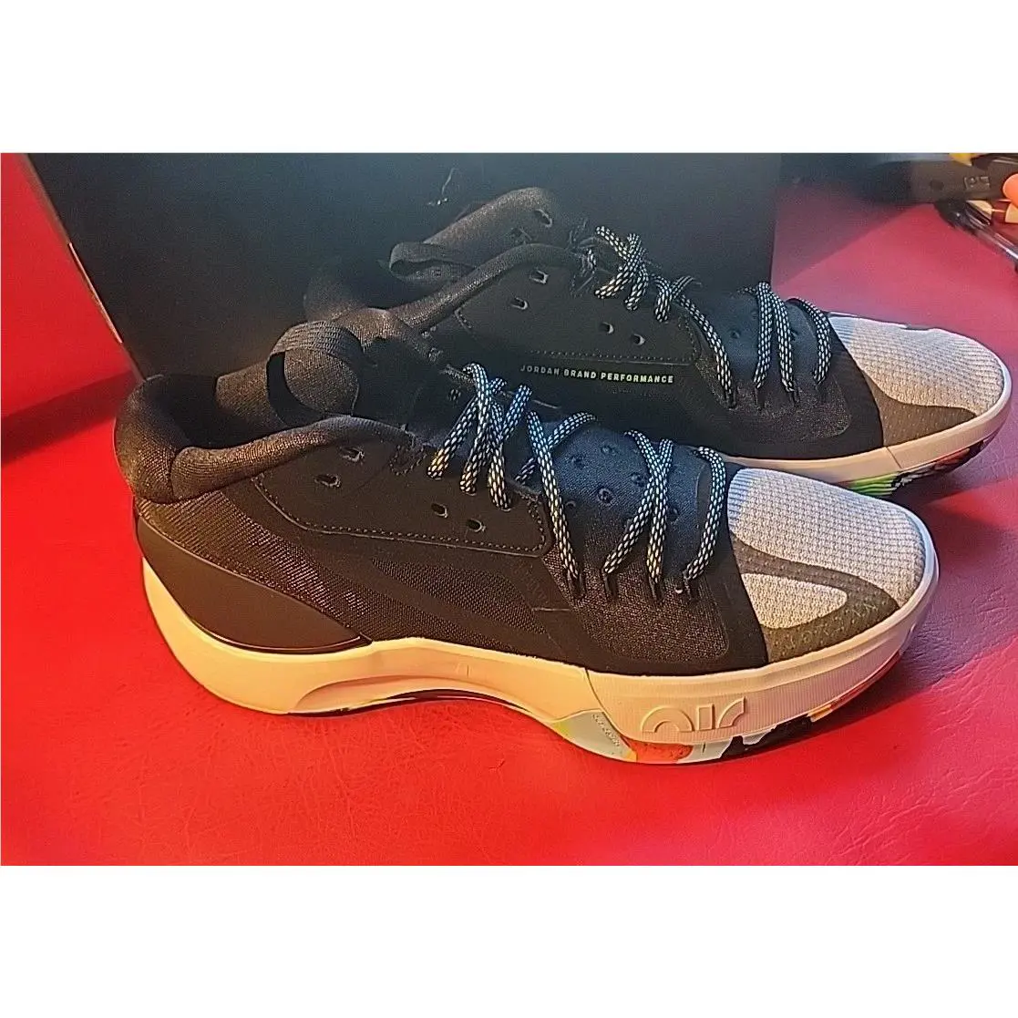 Nike shoes - Jordan Zoom Separate - Zoom Separate - DH0249 030 - Black/White/Green-Strike 3