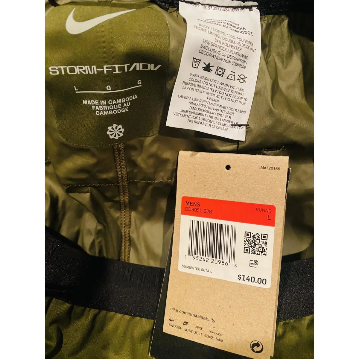 Nike clothing - DD6051-326 - DD6051-326 - Green (UPC: 195242209868) 9