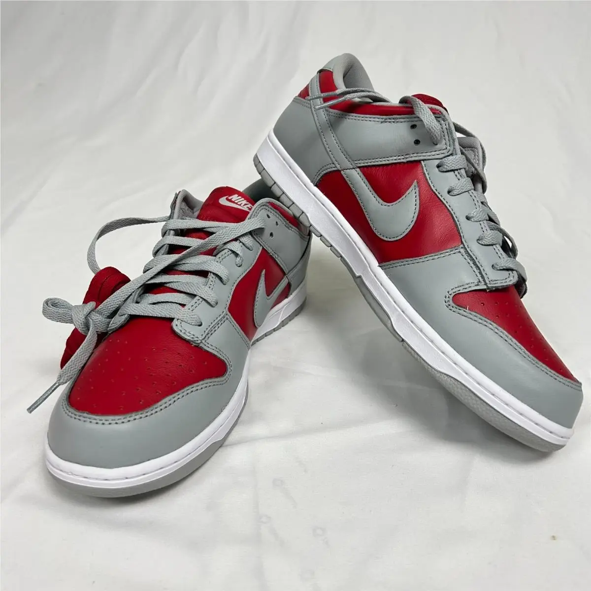 Nike Dunk Low Co.jp `ultraman` Grey Silver Red White FQ6965-600 Men`s 11