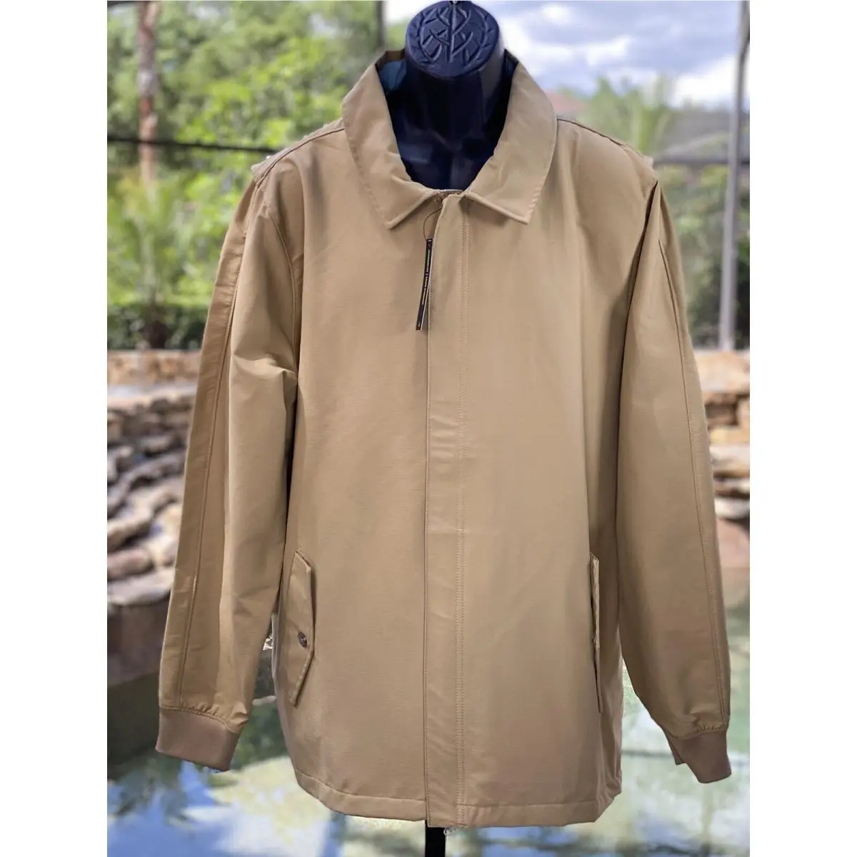 Nike Repel Player Golf Jacket XL Water-repellent Beige