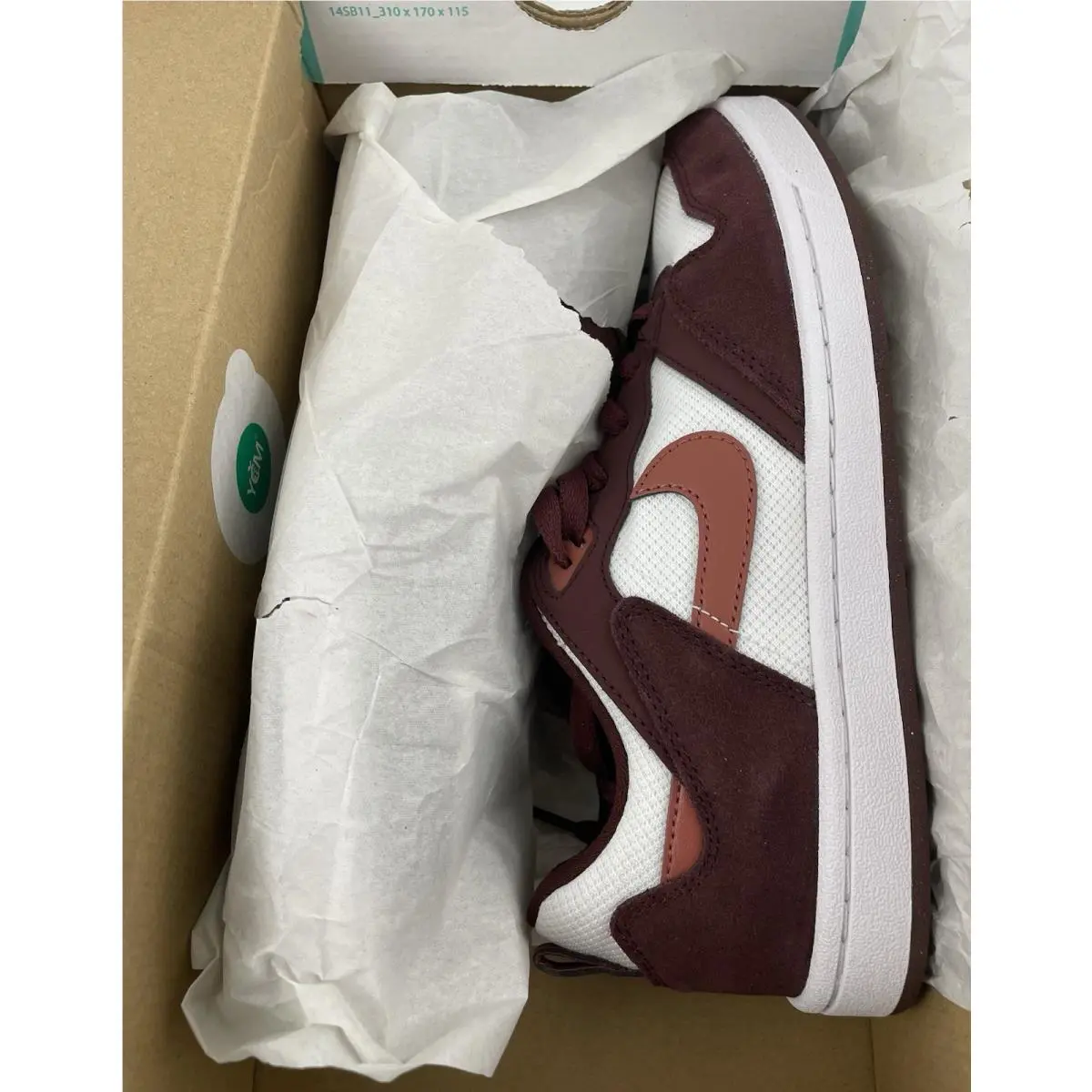 Nike shoes - Nike Alleyoop - Alleyoop - CQ0369-601 - Claystone Red 8
