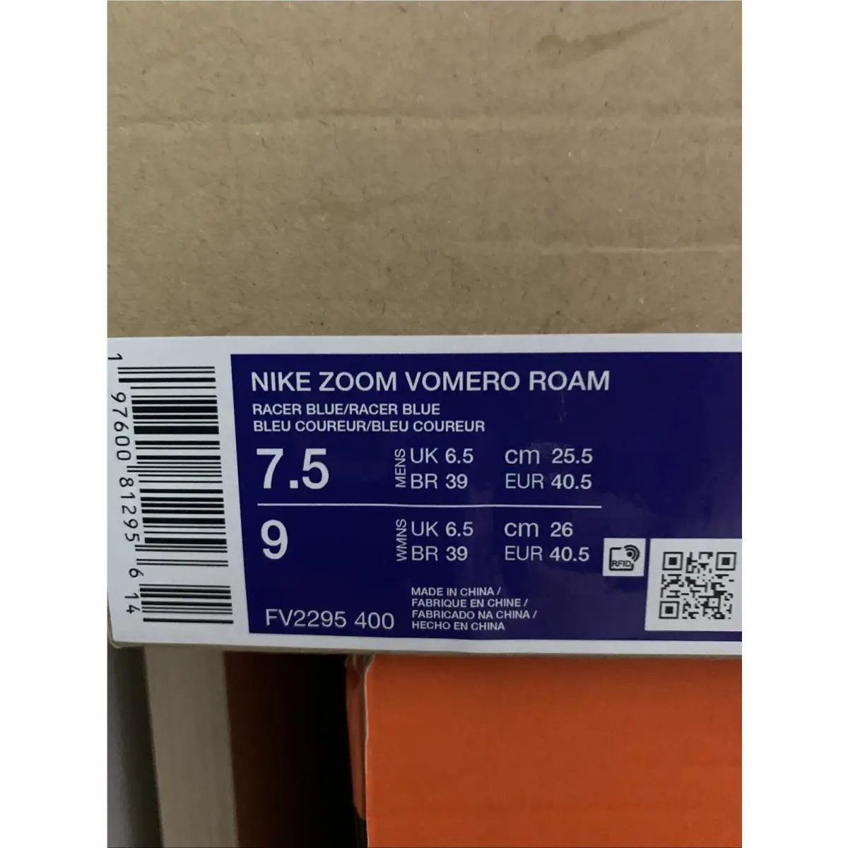 Nike shoes - Nike Zoom Vomero - Zoom Vomero - FV2295-400 - Racer Blue, Summit White, Black, Racer Blue 8