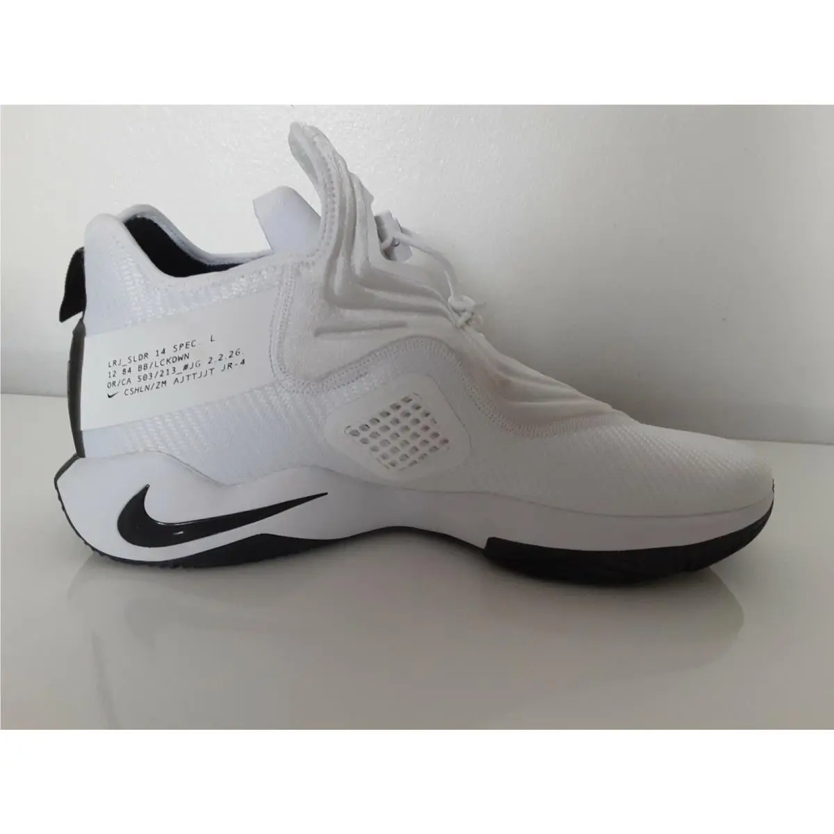 Nike shoes - Nike LeBron Soldier XIV TB Promo - CW4221 101 - White, Black 0