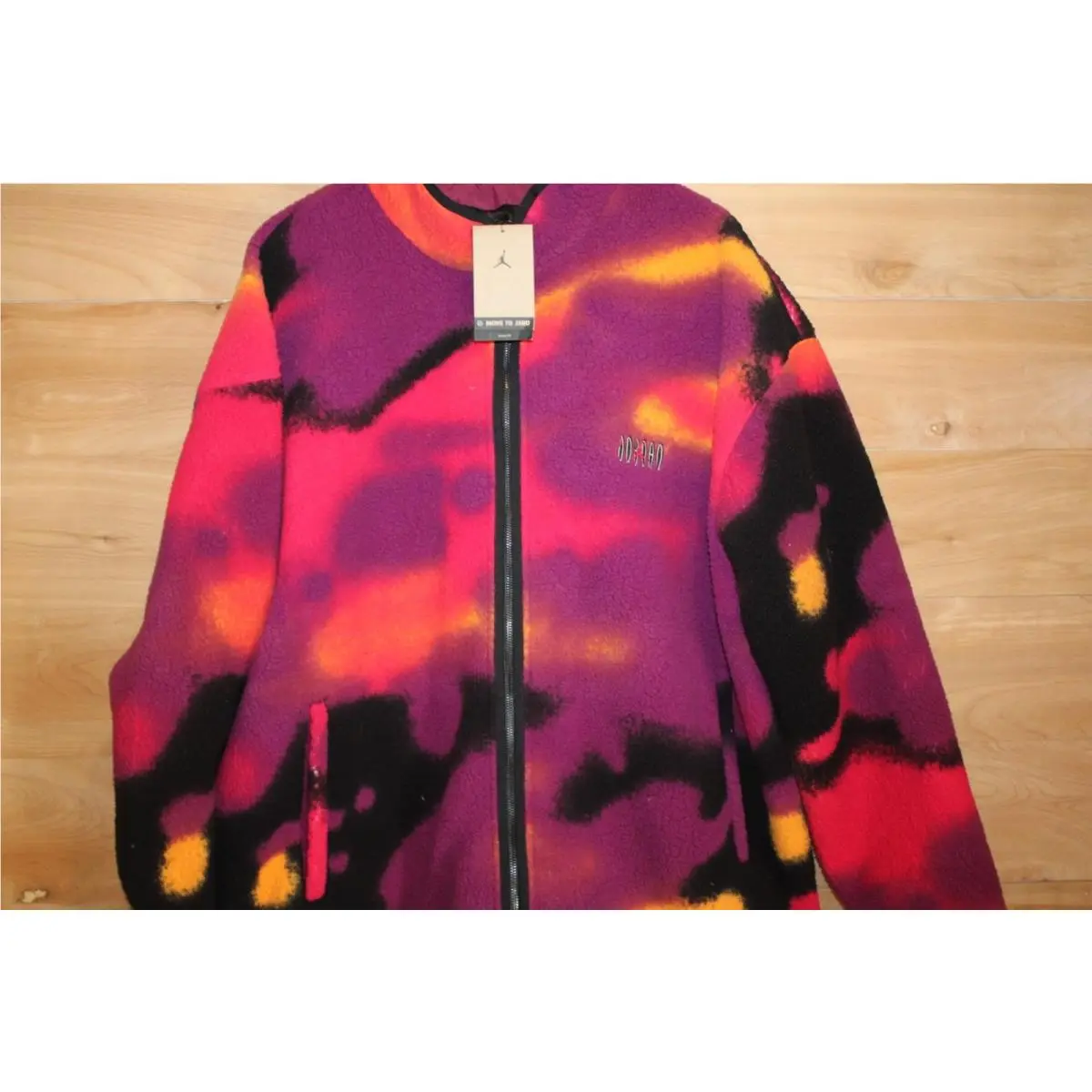 Jordan Flight Mvp Sherpa Fleece Jacket Mens Xxl Full Zip by Nike