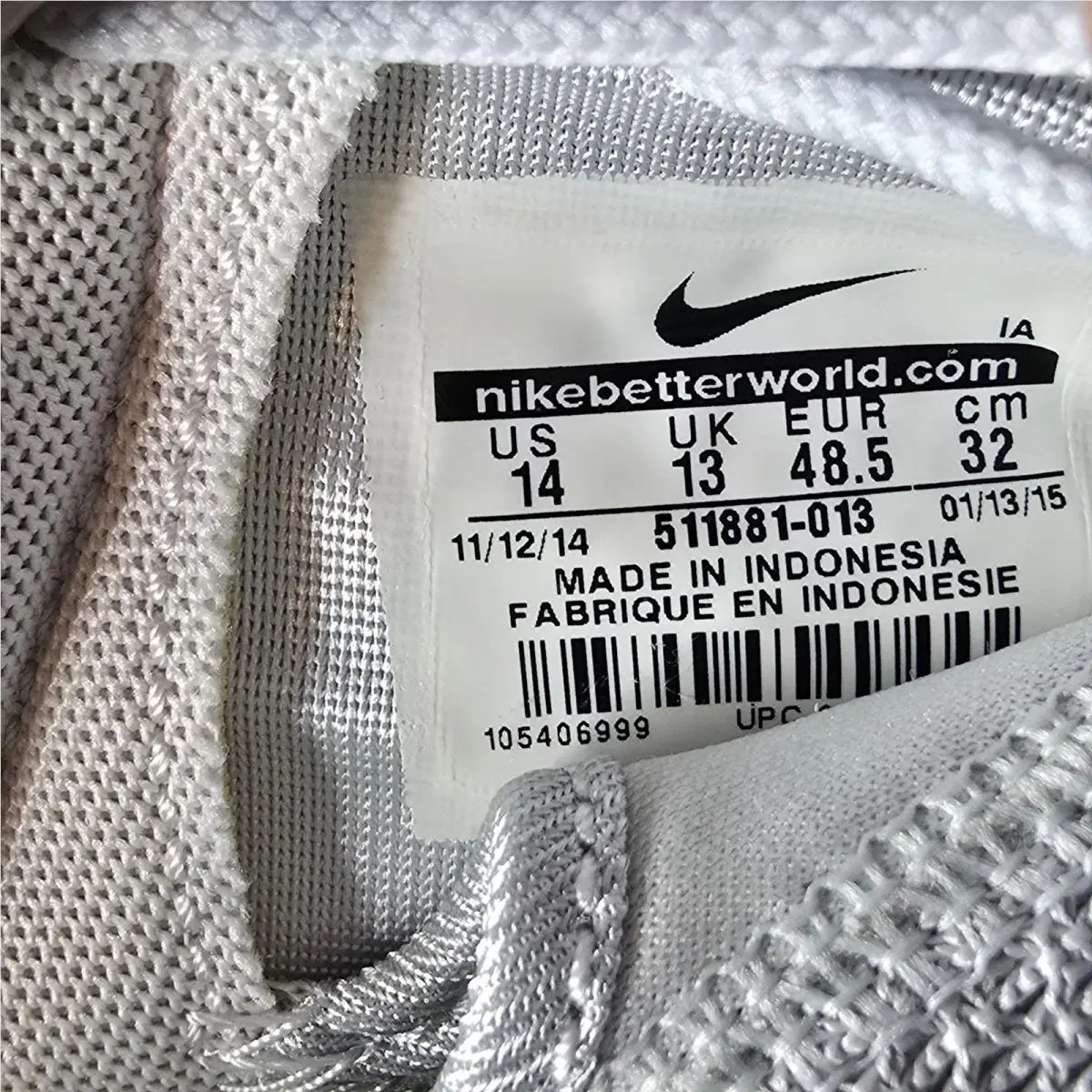 Nike shoes - Roshe One - Roshe One - 511881 013 - Gray 5