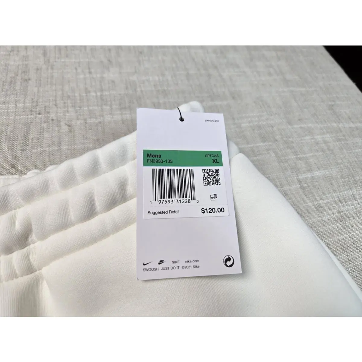 Nike clothing - Nike Tech Fleece Reimagined - Tech Fleece Reimagined - FN3933-133 - White 9