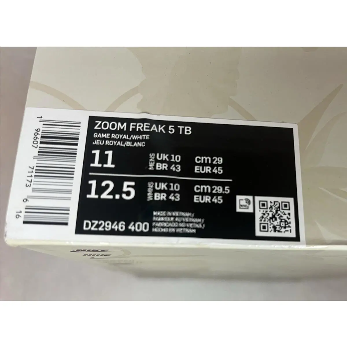 Nike shoes - Nike Zoom Freak - Zoom Freak - DZ2946-400 - Blue 2