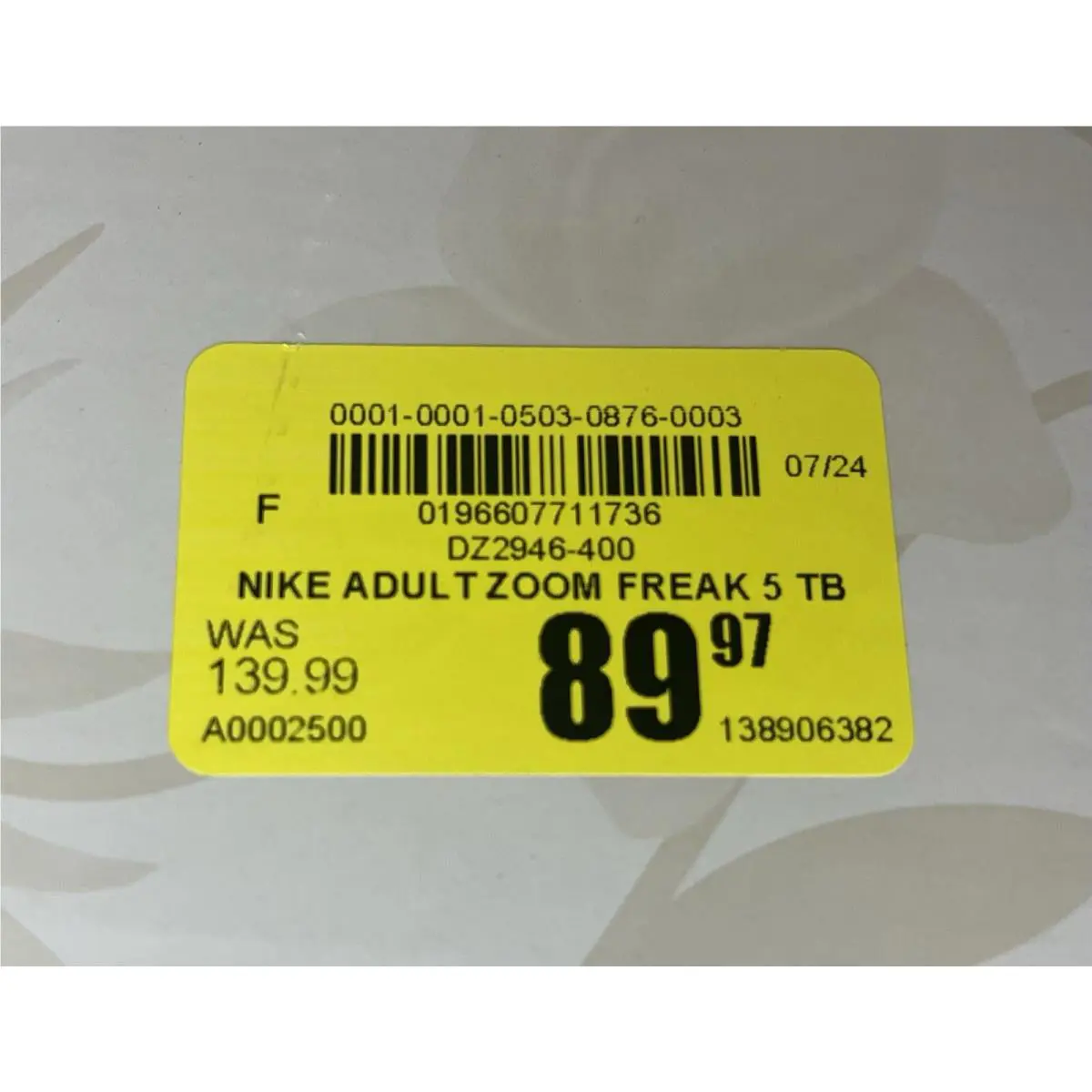 Nike shoes - Nike Zoom Freak - Zoom Freak - DZ2946-400 - Blue 3