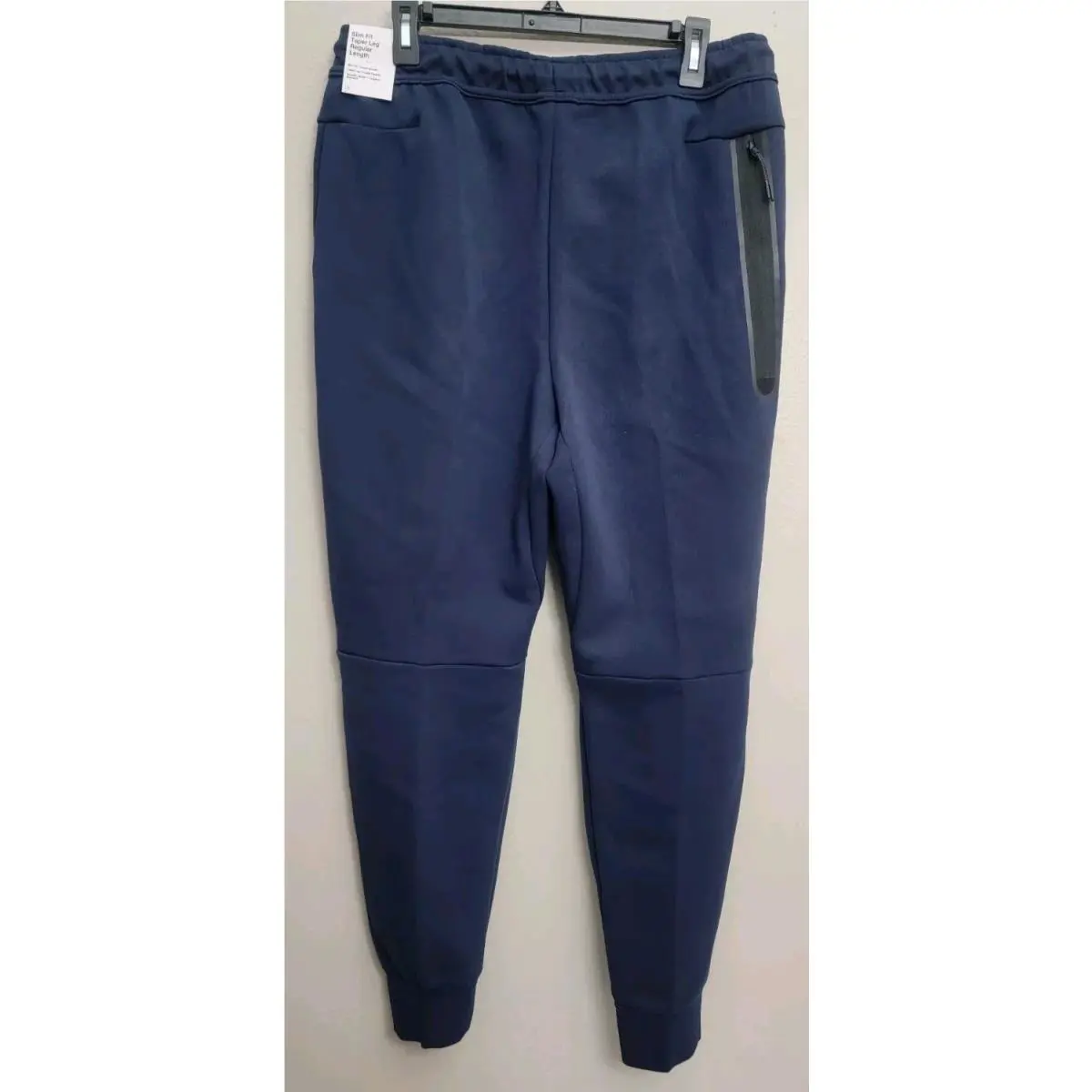 Nike clothing - Tech Fleece Pants - Tech Fleece Pants - CU4495-451 - Obsidian (UPC: 195242880135) 2