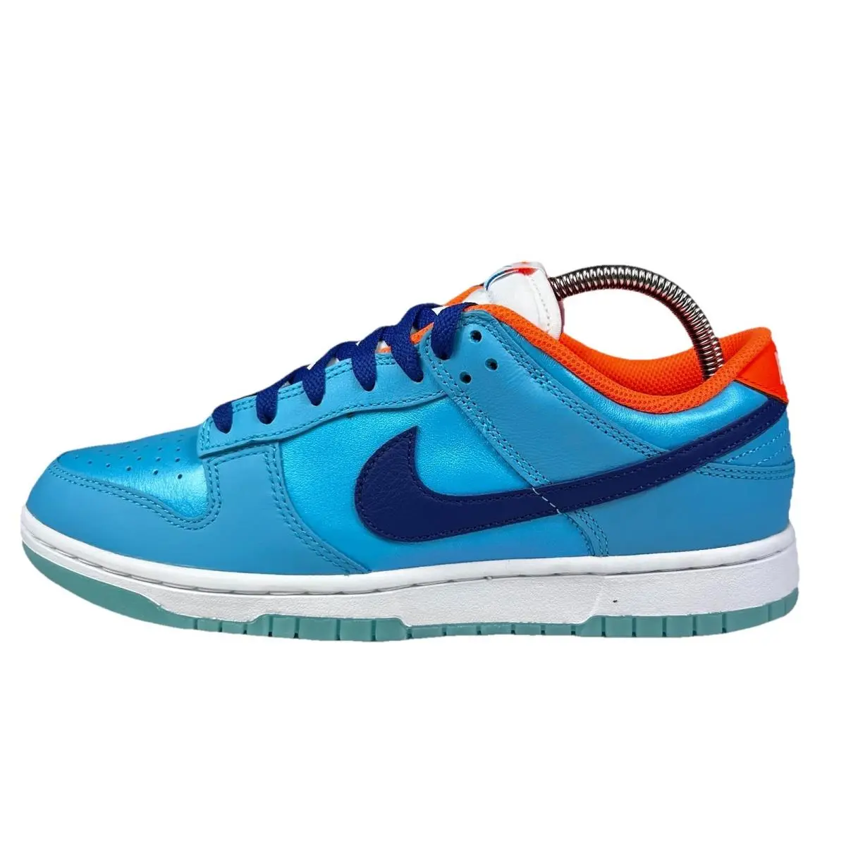 Nike Dunk Low SE Baltic Blue/total Orange Shoes Men`s Size 10 HQ1538-416