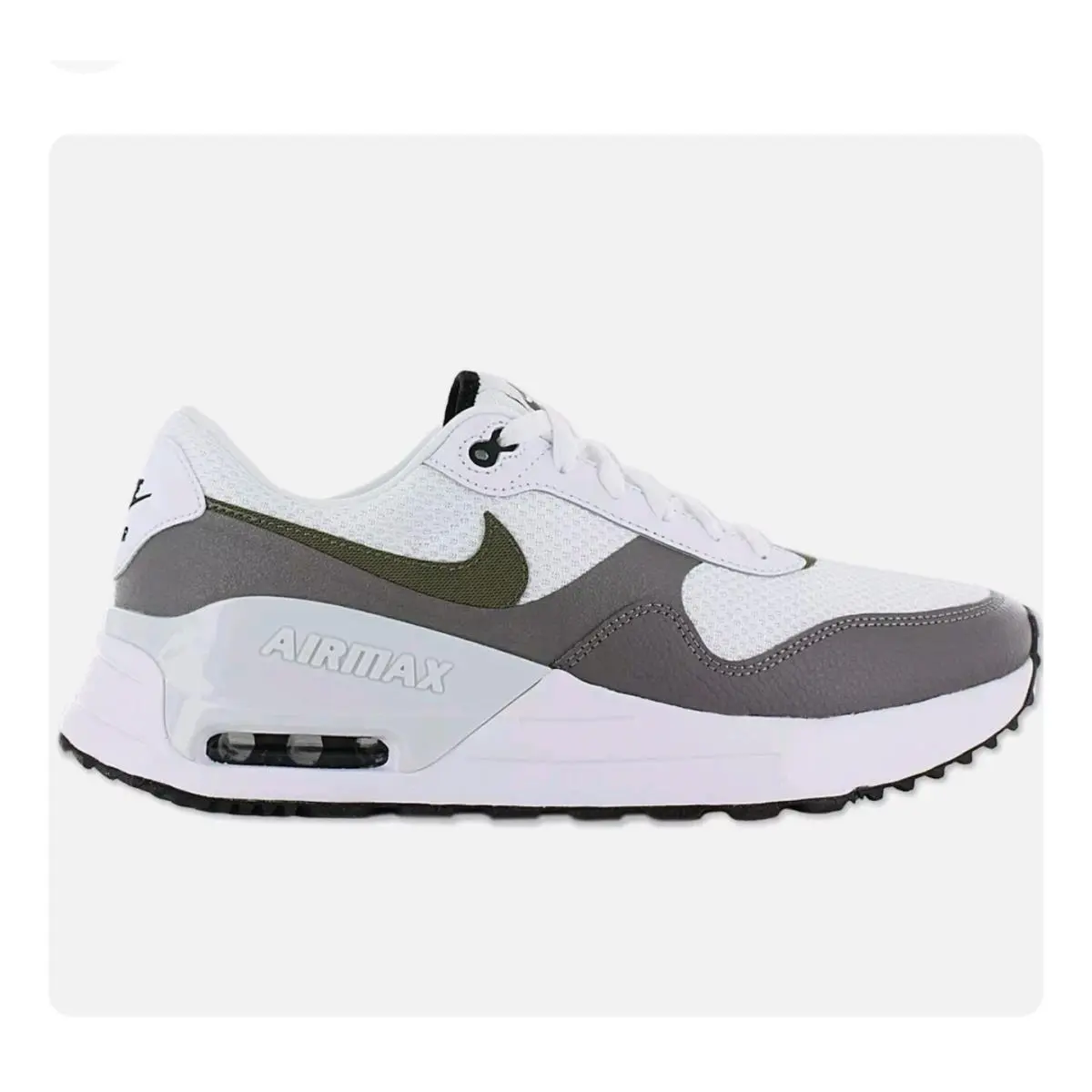 Nike shoes - Nike Air Max - Air Max - DV7587 100 - White/Medium Olive-Black (UPC: 196604344296) 3