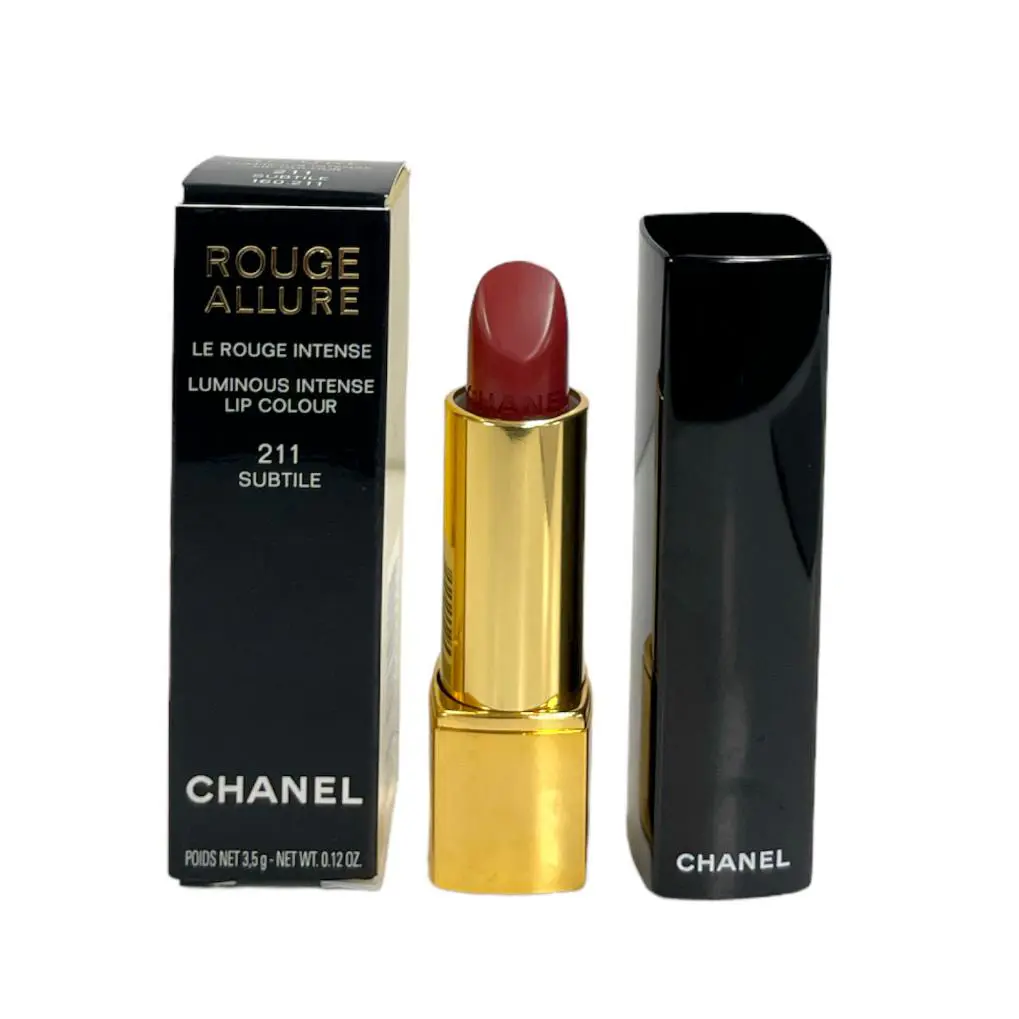 Rouge Allure Luminous Lip Color 3.5g / 0.12oz You Pick 211 Subtile by Chanel