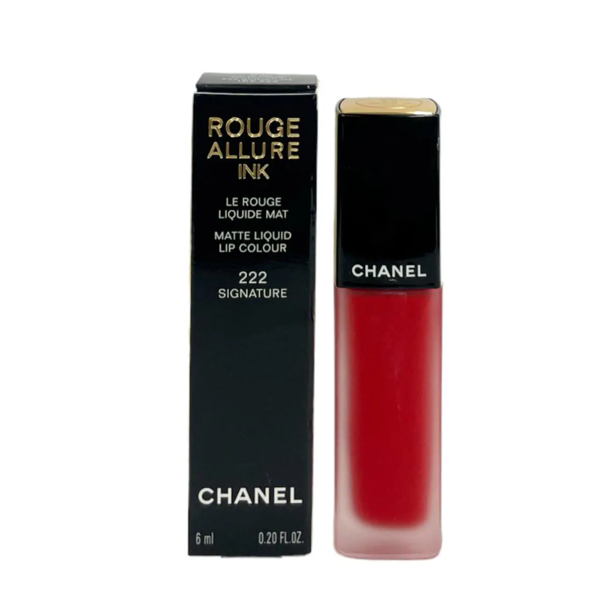 Rouge Allure Ink Matte Liquid Lip Color 6mL / 0.20oz You Pick 222 Signature by Chanel