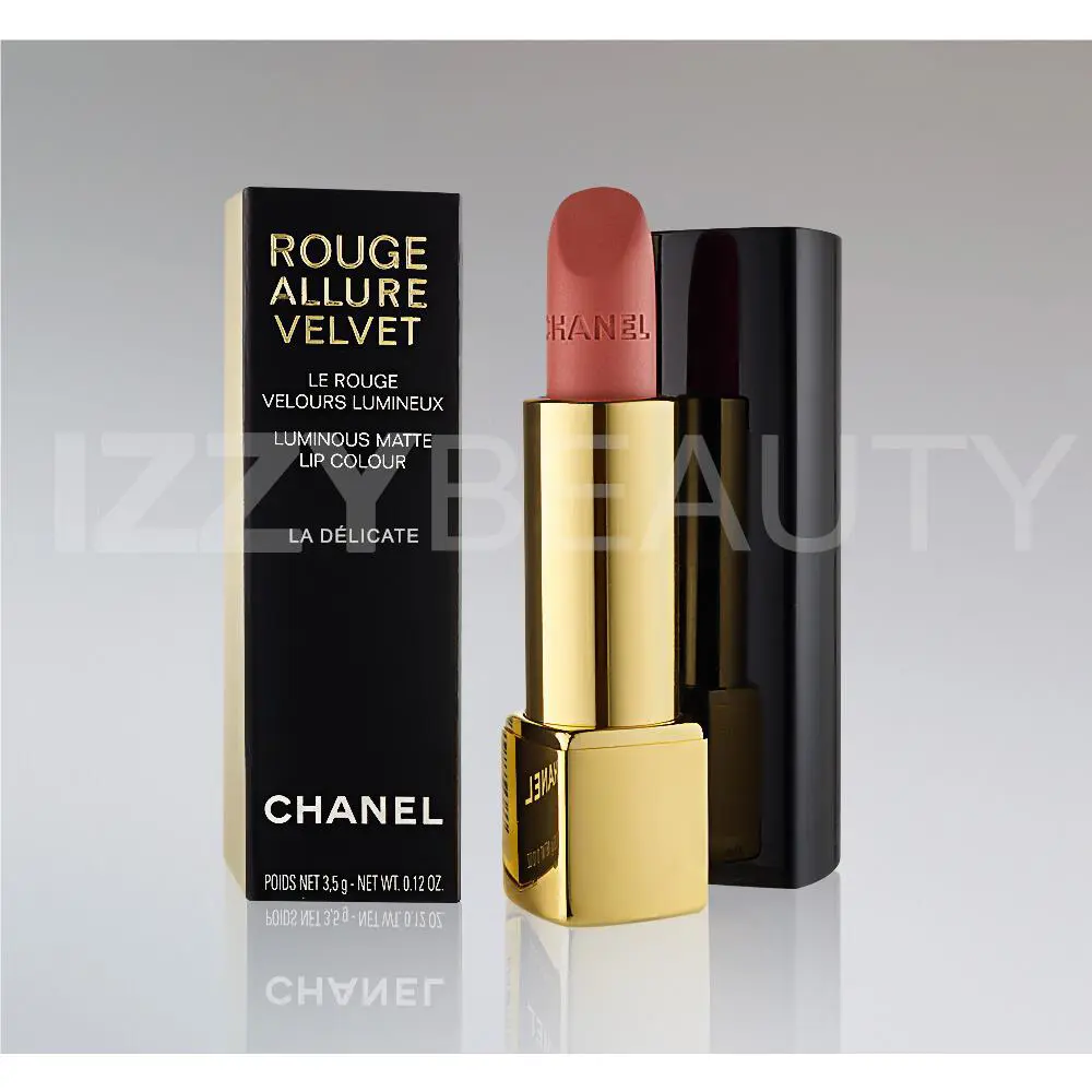 Rouge Allure Velvet Lipstick La Delicate by Chanel