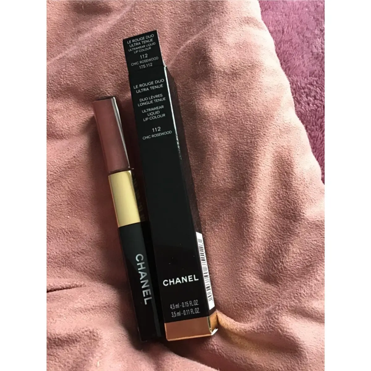 Rouge Duo Ultra Tenue Ultra Wear Lip Pick 1 Lip 112 CHIC ROSEWOOD by Chanel