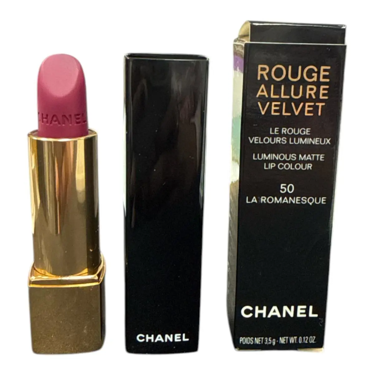 Rouge Allure Velvete Luminous Matte 3.5g/0.12oz As Seen In Pics 50 La Romanesque by Chanel