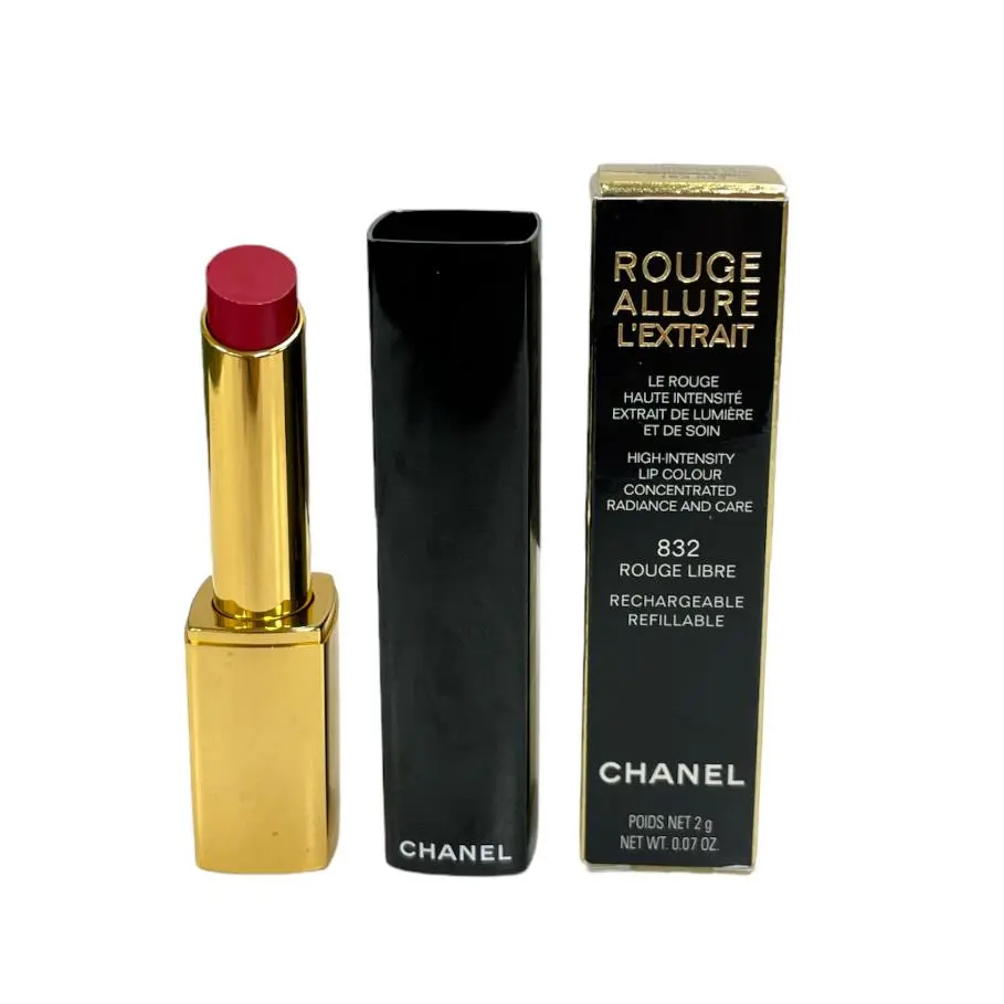 Rouge Allure L`extrait High Intensity Lip Color 2g / .07oz You Pick 832 Rouge Libre by Chanel