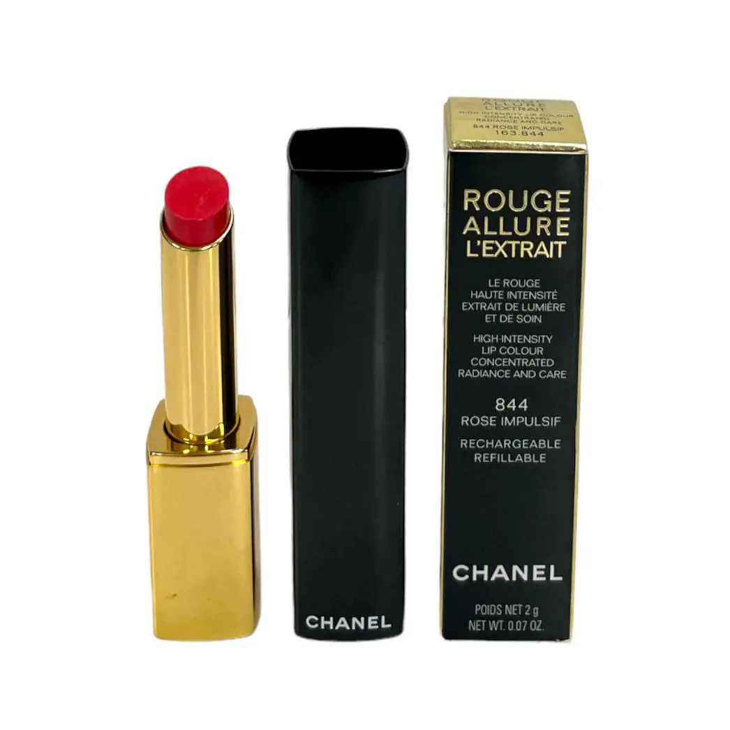 Rouge Allure L`extrait High Intensity Lip Color 2g / .07oz You Pick 844 Rose Impulsif by Chanel
