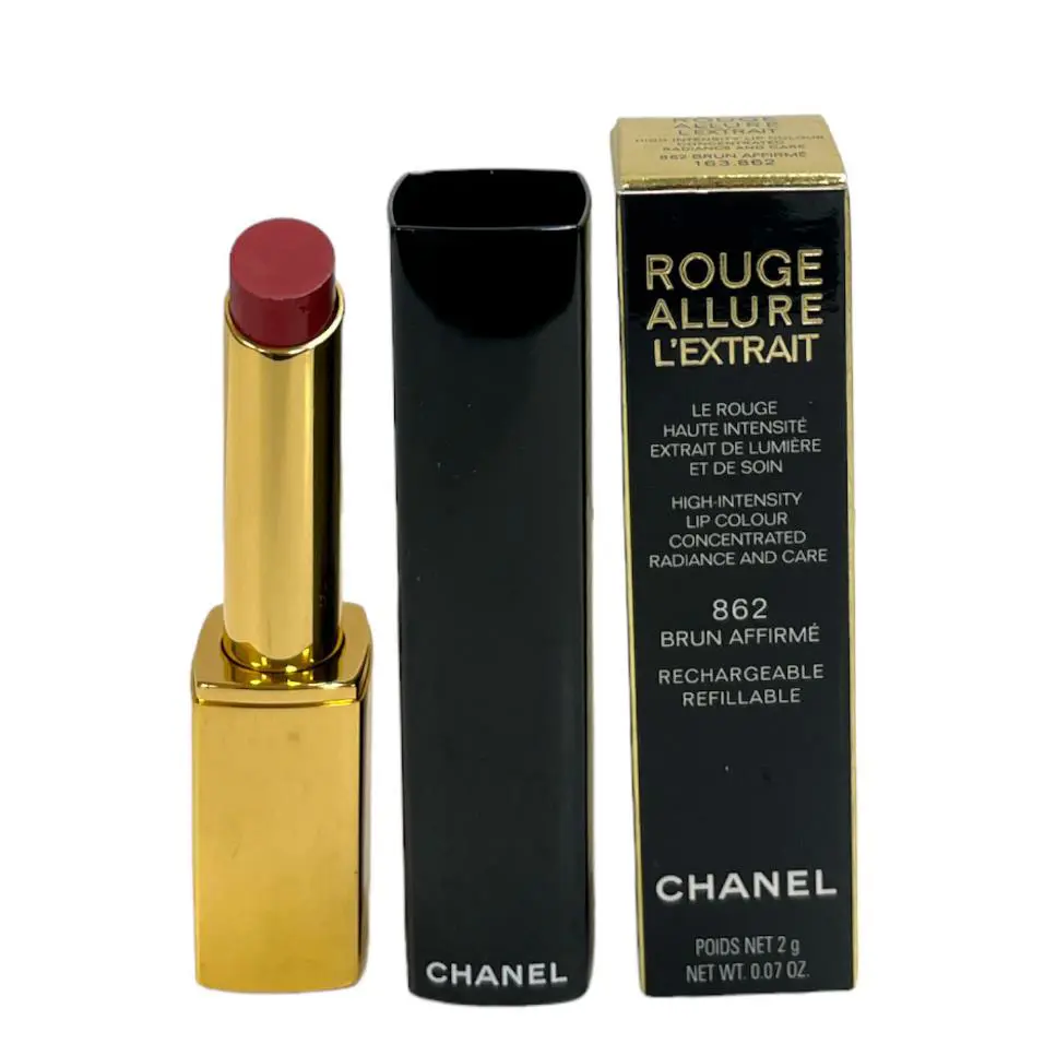 Rouge Allure L`extrait High Intensity Lip Color 2g / .07oz You Pick 862 Brun Affirme by Chanel