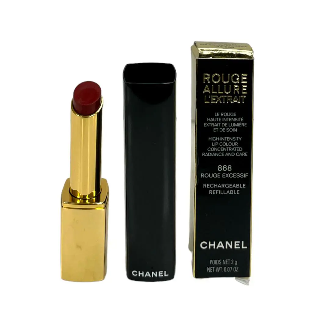 Rouge Allure L`extrait High Intensity Lip Color 2g / .07oz You Pick 868 Rouge Excessif by Chanel