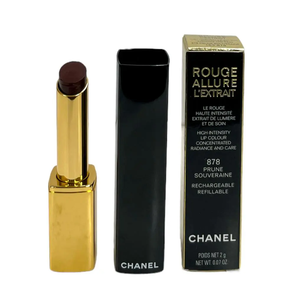 Rouge Allure L`extrait High Intensity Lip Color 2g / .07oz You Pick 878 Prune Souveraine by Chanel