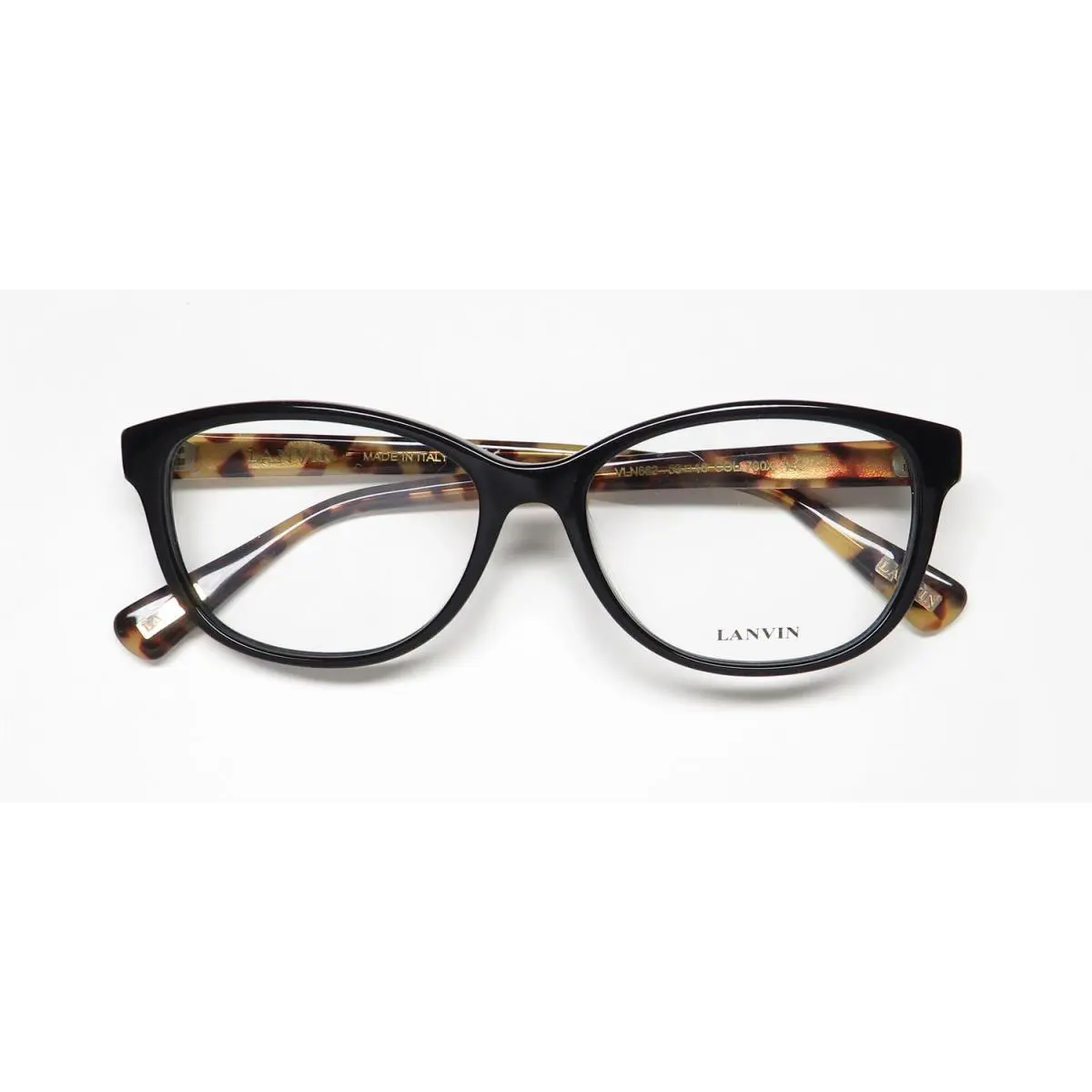 Lanvin eyeglasses - Vln662 - Black / Tortoise, Frame: Black