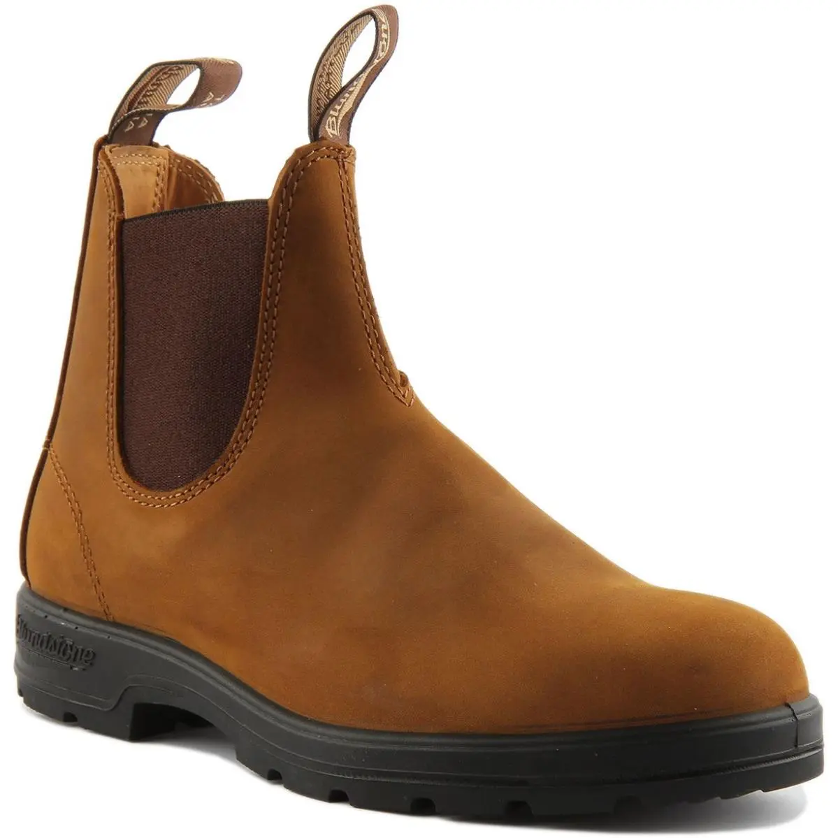 Blundstone 562 Unisex Slip On Leather Chelsea Womens Boots In Tan US Size 4 - 7 - TAN
