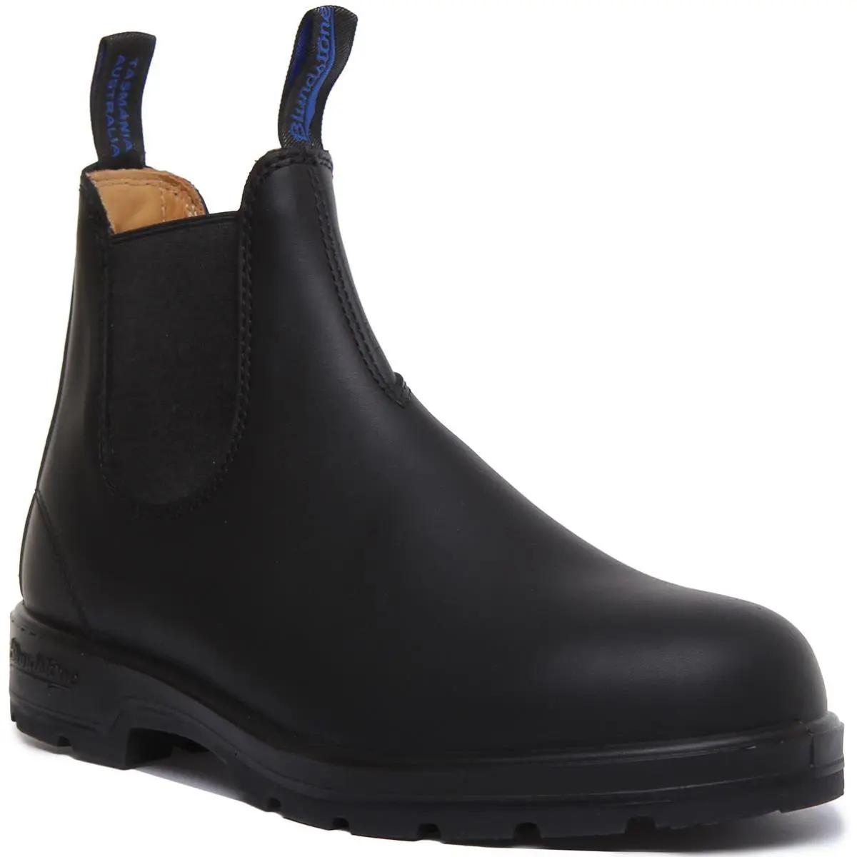 Blundstone 566 Mens Slip On Leather Chelsea Boots In Black Size US 7 - 12 BLACK