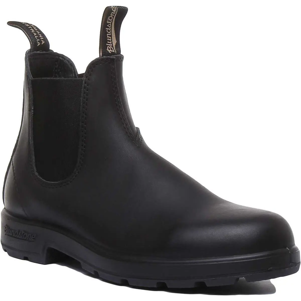 Blundstone Premium Chelsea Leather Elastic Mens Boot In Black US 7 - 13