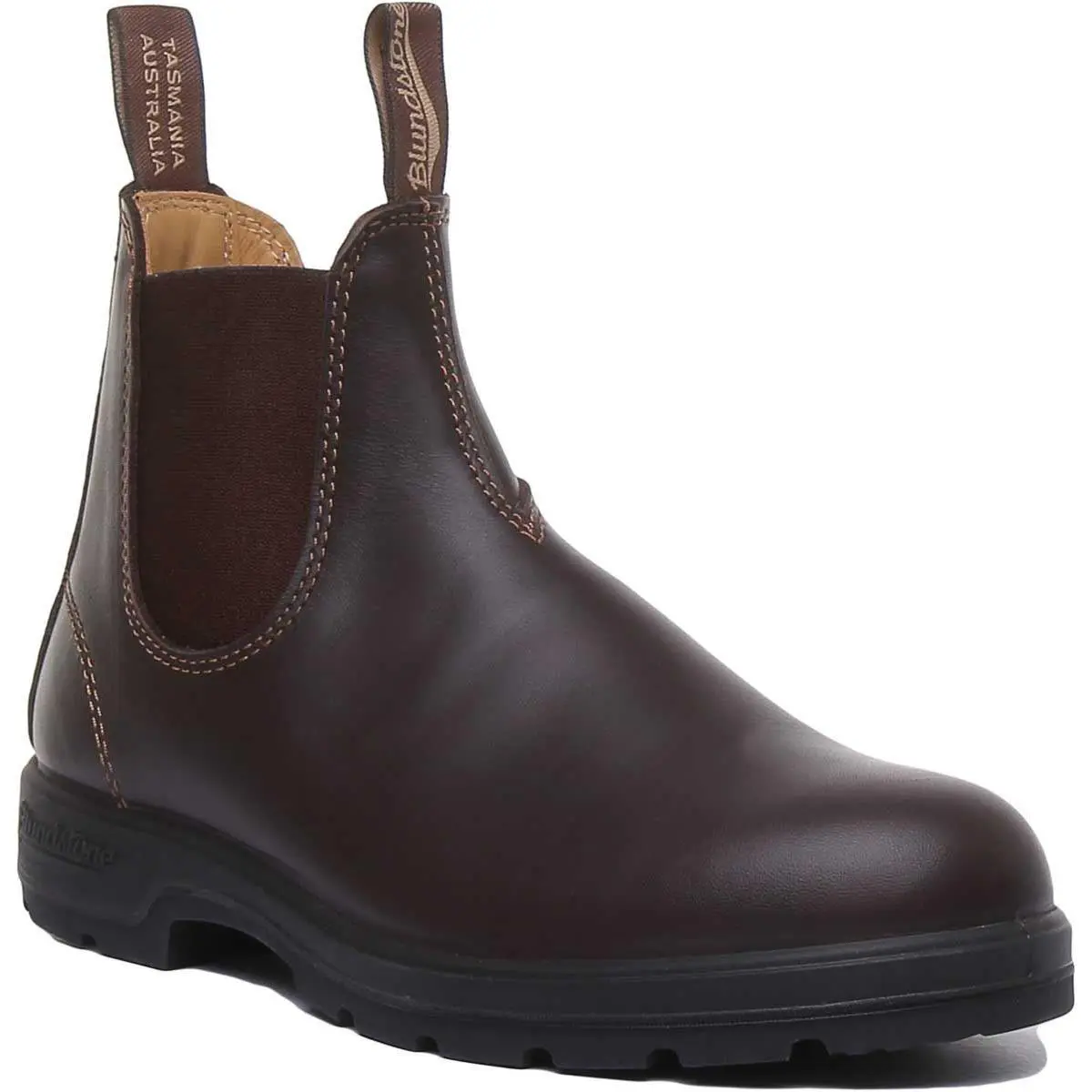 Chelsea Premium Leather Unisex Boots In Brown US 3 - 7 4 UK - 37 EU - 5M/7F US by Blundstone