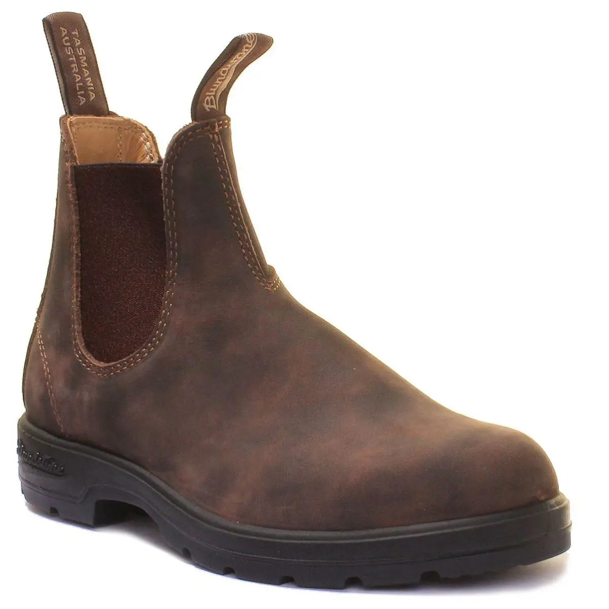 Blundstone 585 Rust Brown Unisex Leat 3-8 In Rust Size US 3- 8