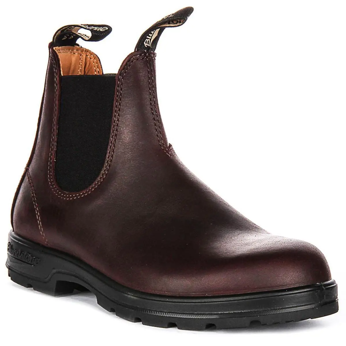 2130 Elastic Lug Leather Chelsea Ankle Womens Boots In Brown US 4 - 6 by Blundstone