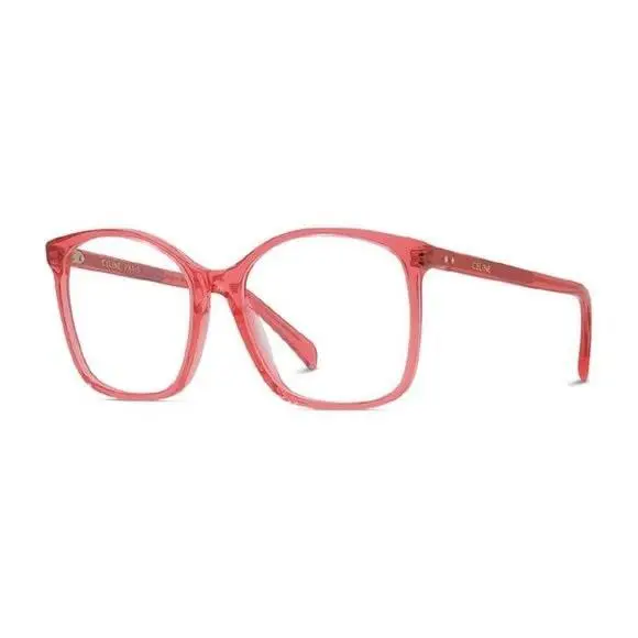 Celine CL50027I 075 Transparent Pink 55MM Eyeglasses 55-17-145
