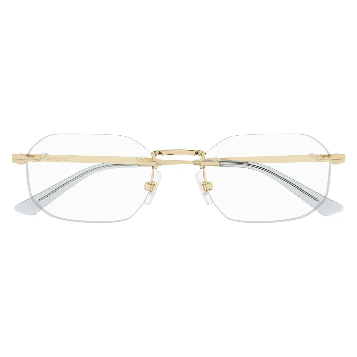 Montblanc MB0307O Eyeglasses Men Gold 54mm
