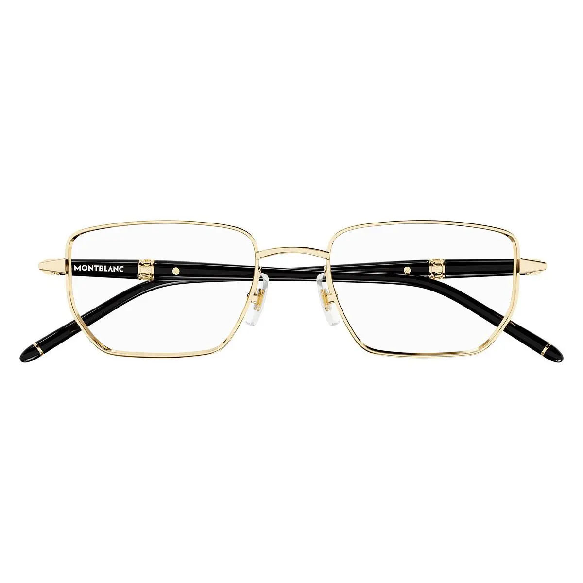 Montblanc MB0347O Eyeglasses Men Gold/black 54mm