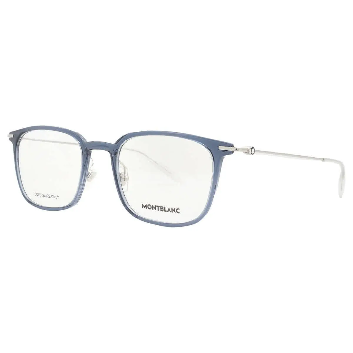 Montblanc Demo Square Men`s Eyeglasses MB0100O 004 52 MB0100O 004 52