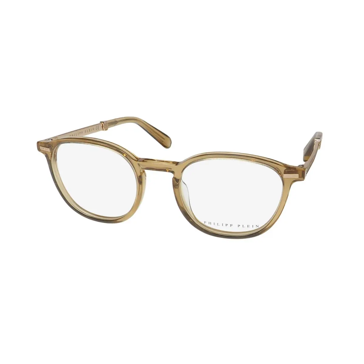 Philipp Plein VPP057 Plein Gold Silhouette Eyeglass Frame/glasses Glamorous Rare