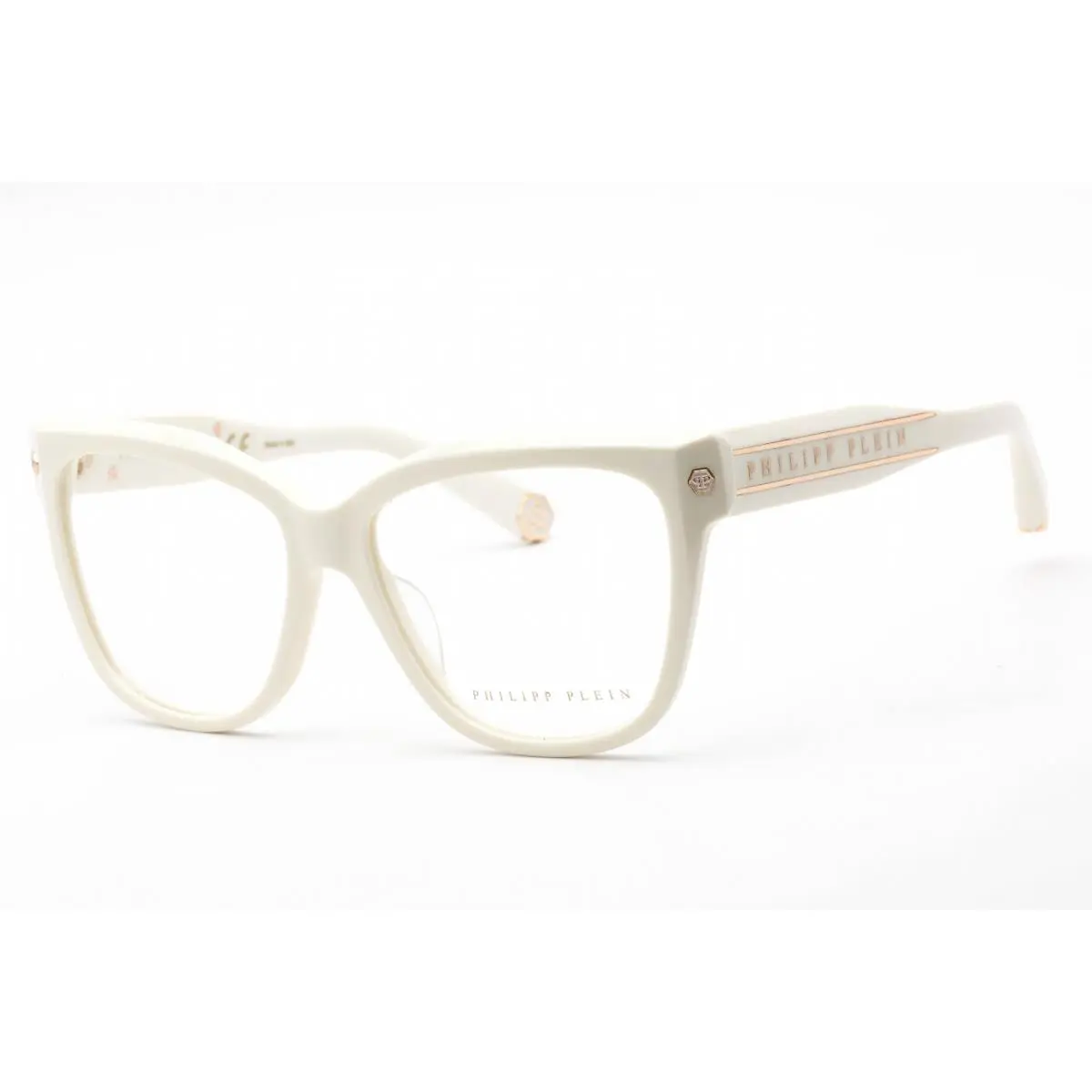 Philipp Plein VPP051M-03GF Eyeglasses 55mm - Frame: Shiny Cream