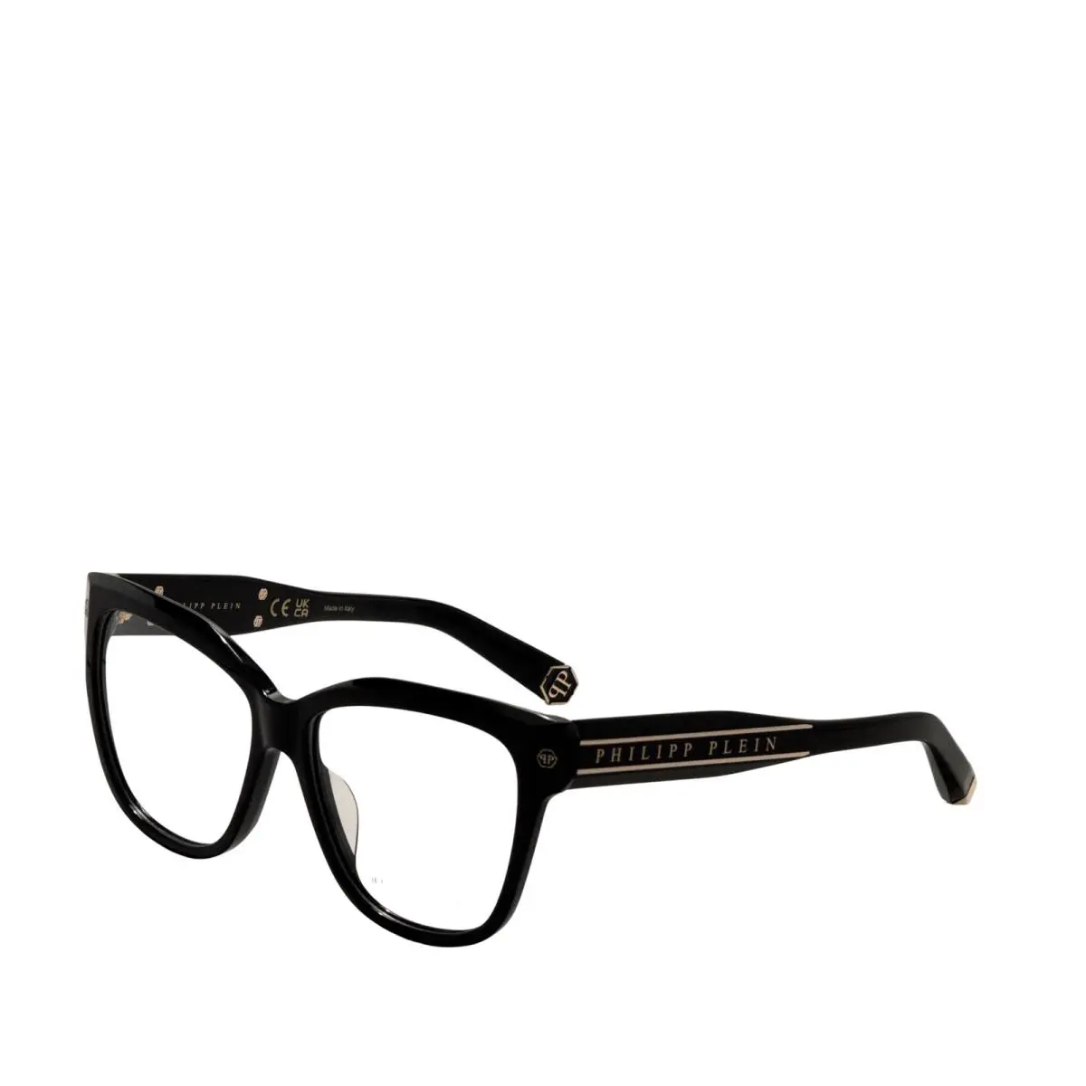 Women`s 55 mm Black Opticals VPP051M0700 by Philipp Plein