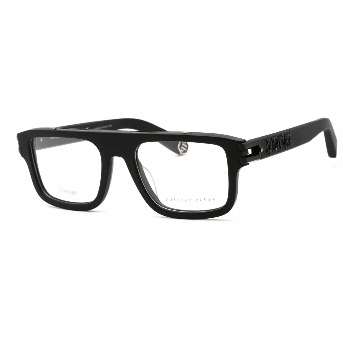 Philipp Plein VPP021V 0703 Eyeglasses Matte Black Frame 53mm