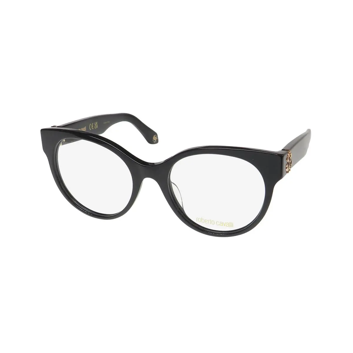 VRC027 Eyeglass Frame/eyewear Premium Eyewear From Italy Modern Black by Roberto Cavalli