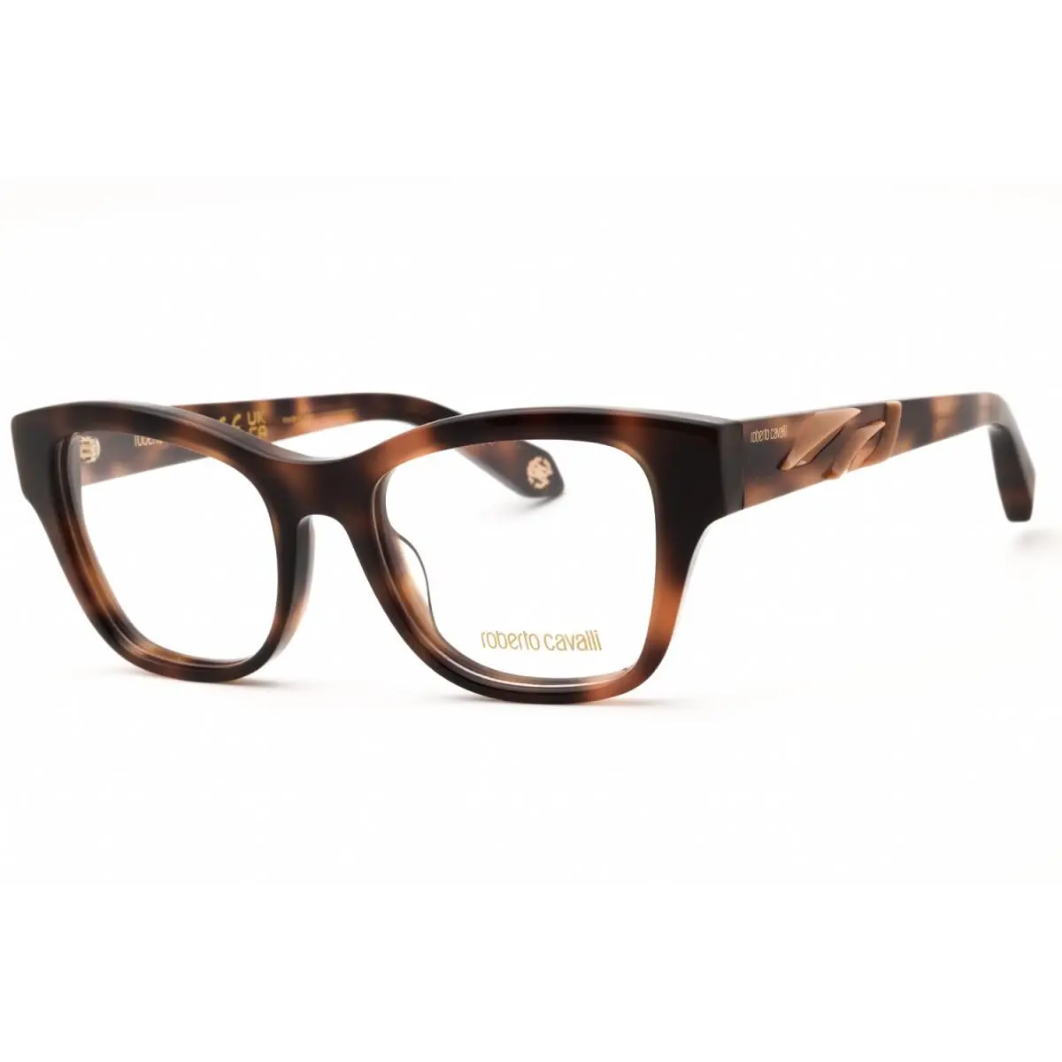 VRC025M 02BV Dark Havana 50mm Eyeglasses by Roberto Cavalli