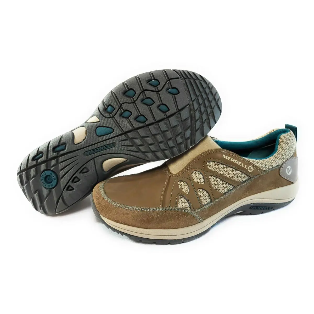 Womens Merrell Andean Moc J227410C Stone Grey Brown Dragonfly Sneakers Shoes