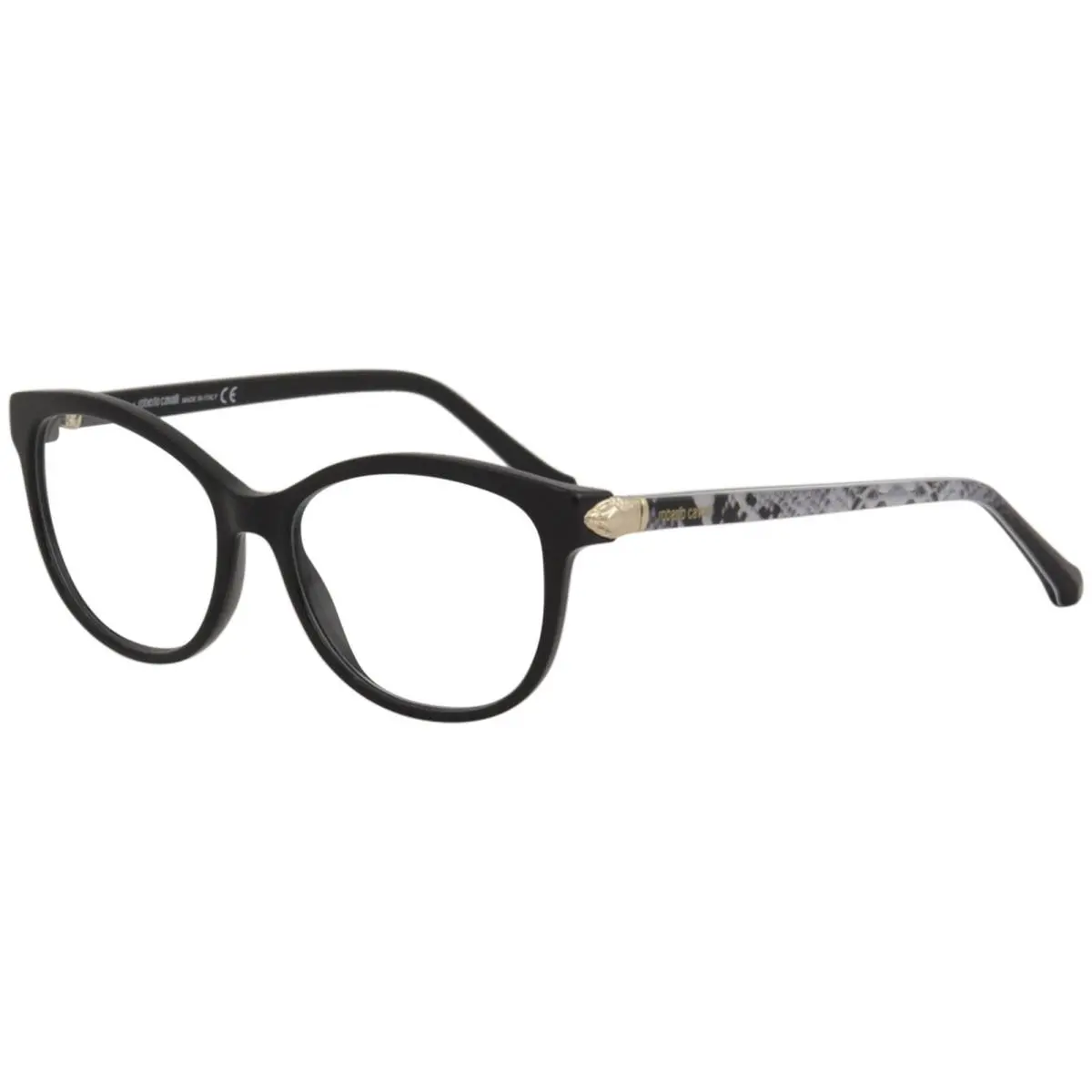 Eyeglasses Ras RC0941 RC/0941 005 Black Optical Frame 53mm by Roberto Cavalli