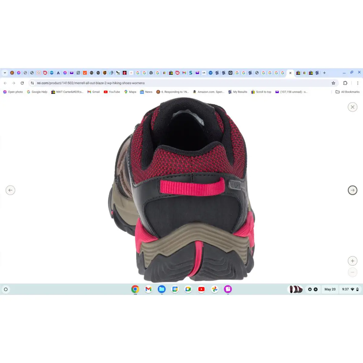 Merrell shoes - Merrell All Out Blaze - All Out Blaze - Hike Shoes-Walking - Cinnamon 6