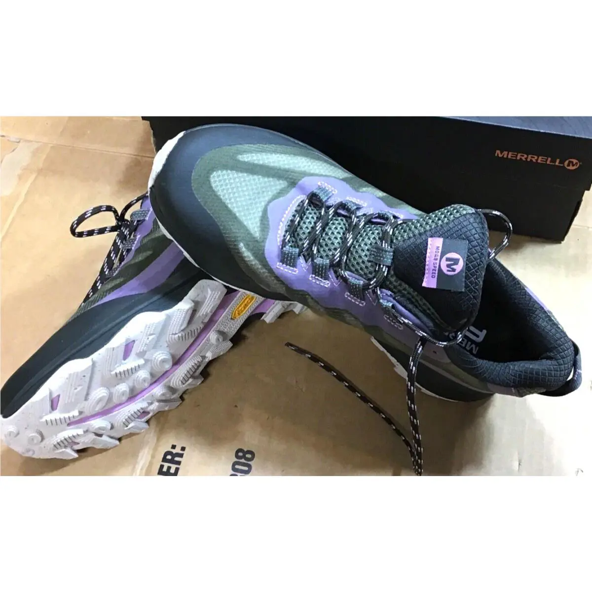 Merrell shoes - Merrell MOAB Lichen Speed - MOAB Lichen Speed - J135408 - Purple (UPC: 194917191491) 5