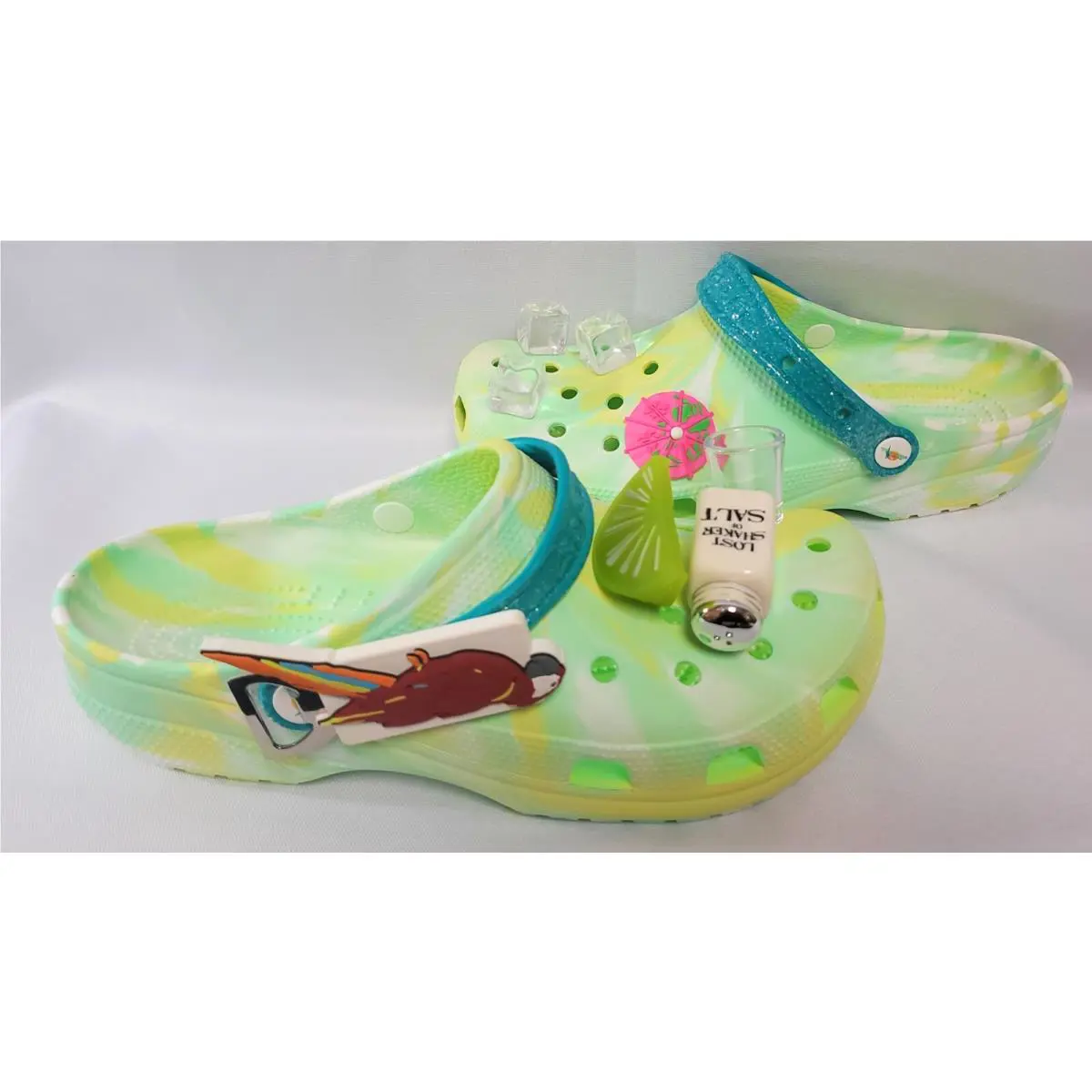 Womens Mens Unisex Crocs Margaritaville Slip On Sandals Shoes W/bottle Opener