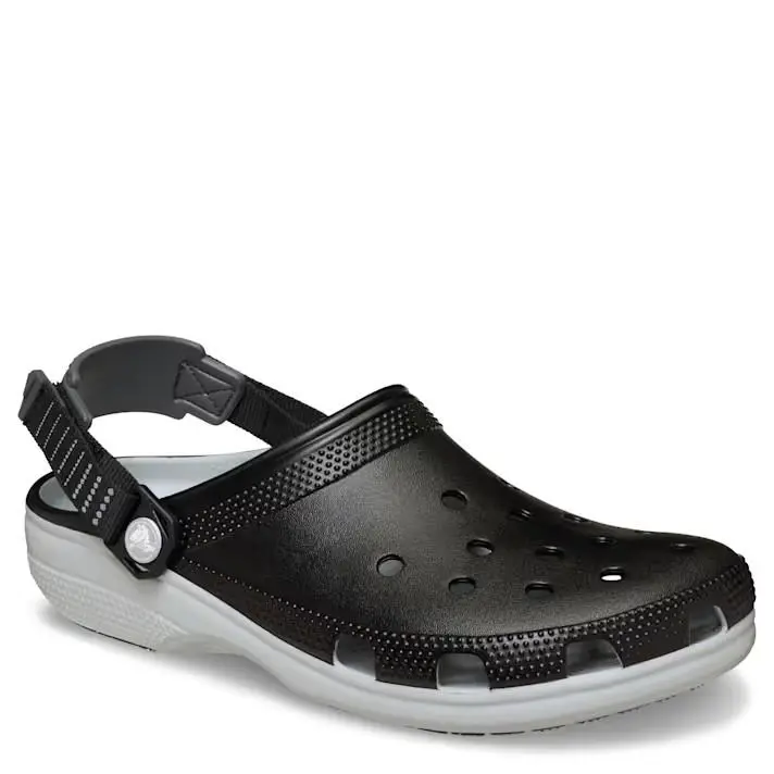 Duet Max II Croslite Unisex Size Dual Comfort Adjustable Hook/loop Clog by Crocs