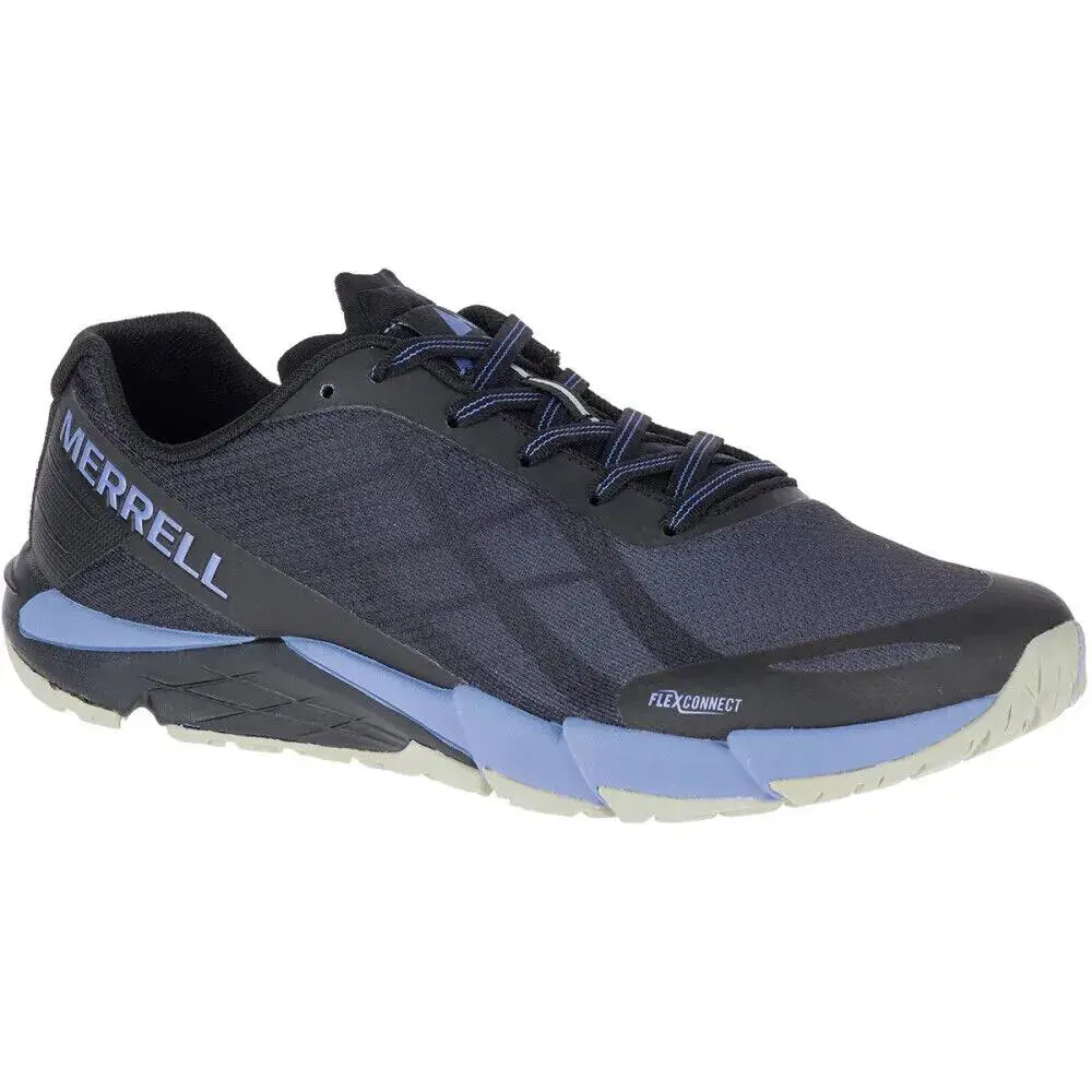 Merrell Womens Bare Access Flex Trail Runner - Black / Metallic Lilac 5.5 M -new - Black